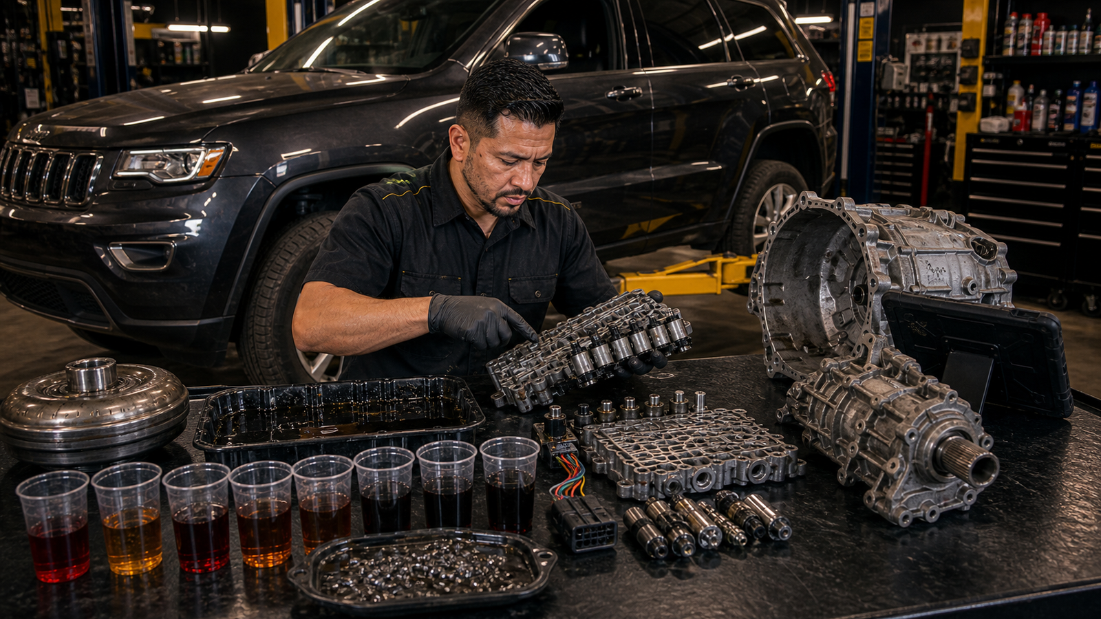 Joliet Driving Conditions That Change the Test for 2017 Jeep Grand Cherokee Transmission Repair Cost in Joliet: 8-Speed Diagnosis and Pricing