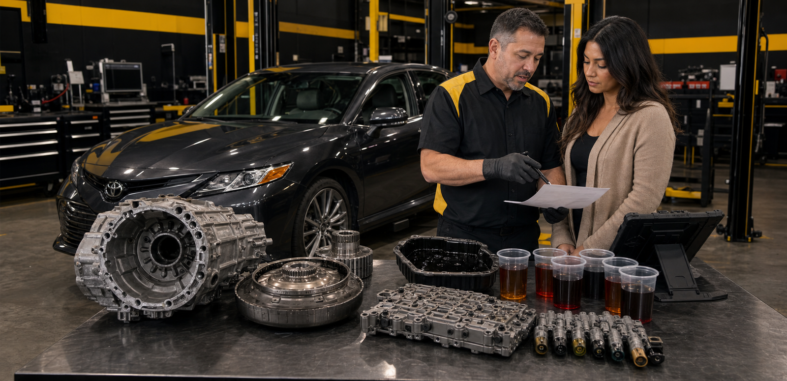 2020 Toyota Camry Transmission Repair Cost in Joliet: 8-Speed and Hybrid Diagnosis diagnostic and repair context