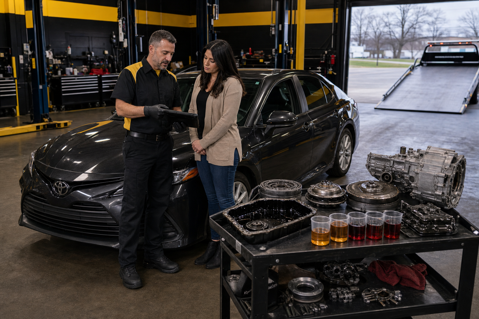 Identification and Data Before Parts for 2020 Toyota Camry Transmission Repair Cost in Joliet: 8-Speed and Hybrid Diagnosis