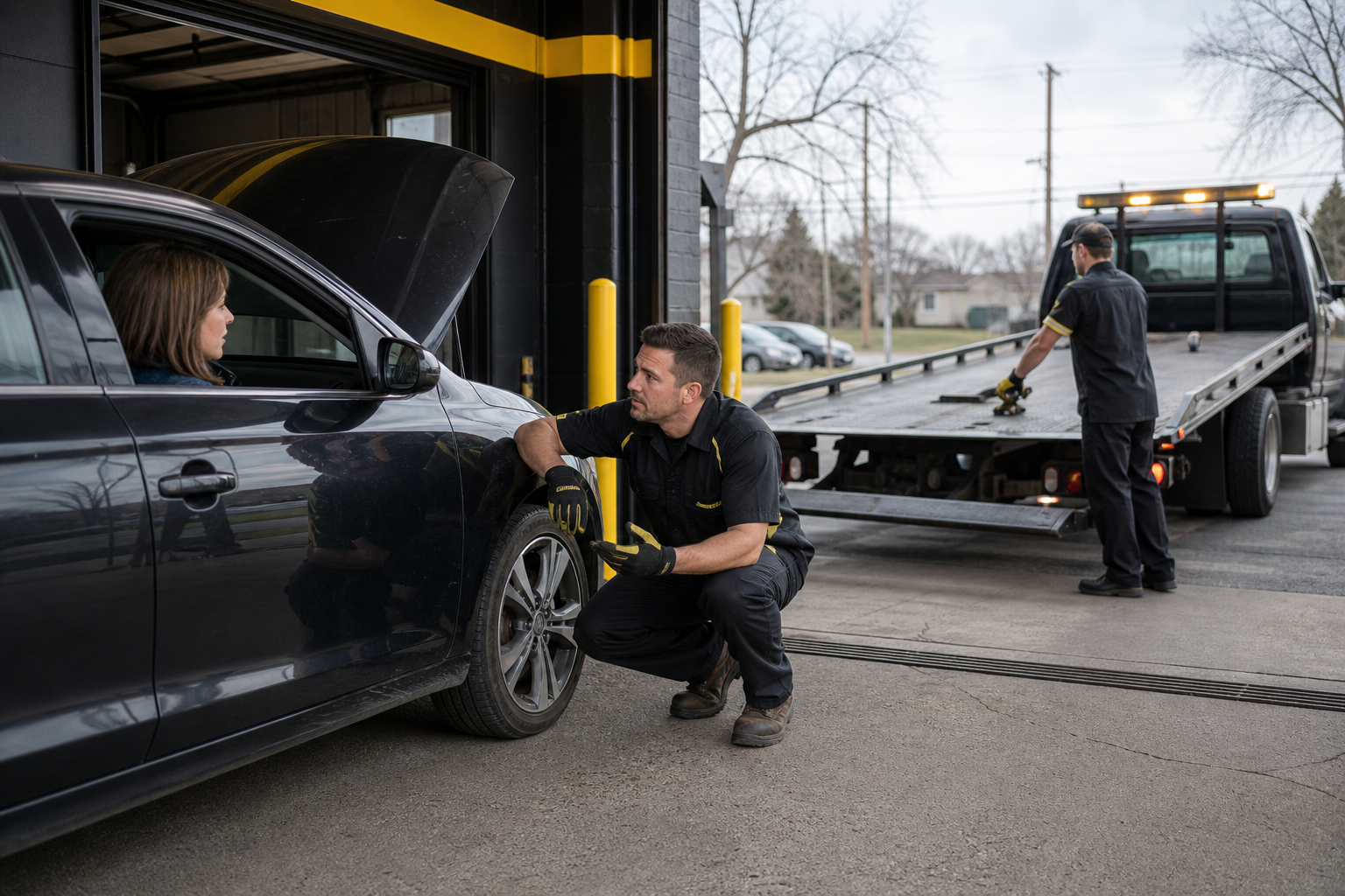 Joliet Driving Conditions That Change the Test for Car Won't Go Into Gear in Joliet: Tow, Diagnostic or Repair?