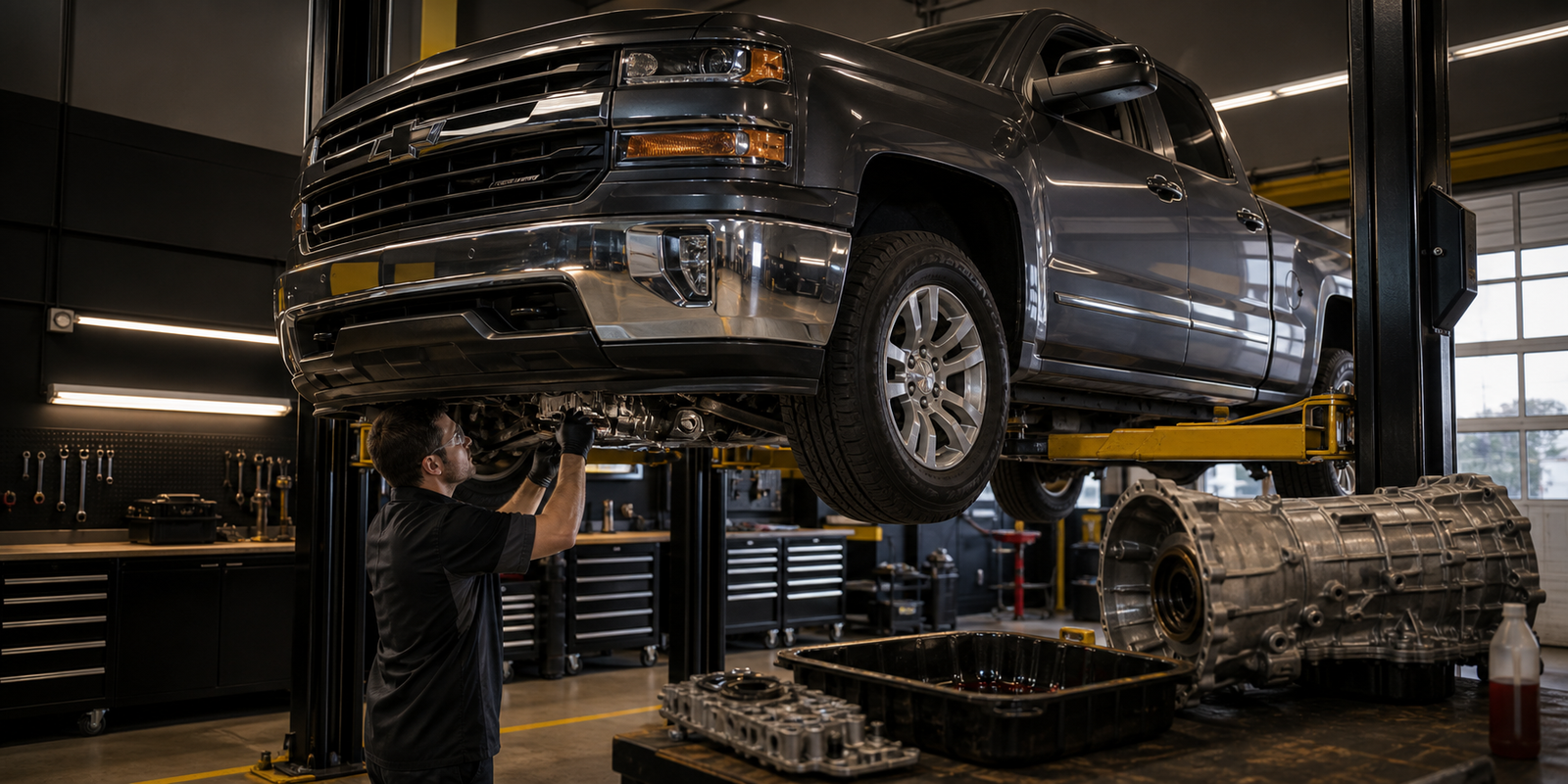Chevy Silverado 8L90 Shudder: Torque Converter or Something Worse? diagnostic and repair context