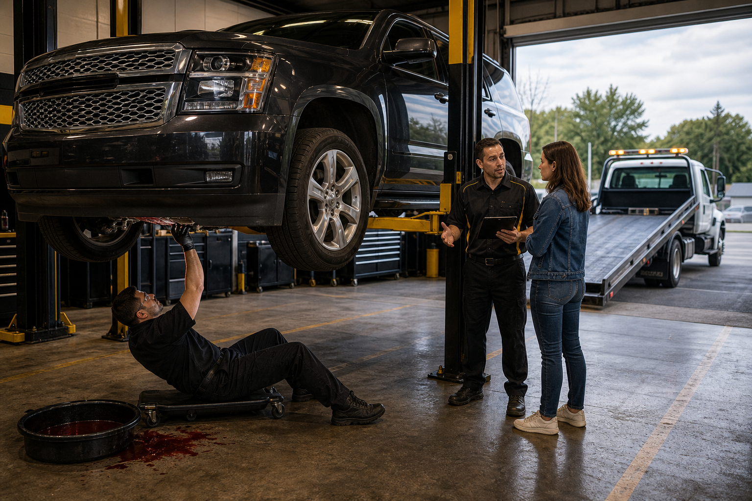 Identification and Data Before Parts for Chevy Tahoe Transmission Problems: 6L80 Shudder and Diagnosis Near Joliet
