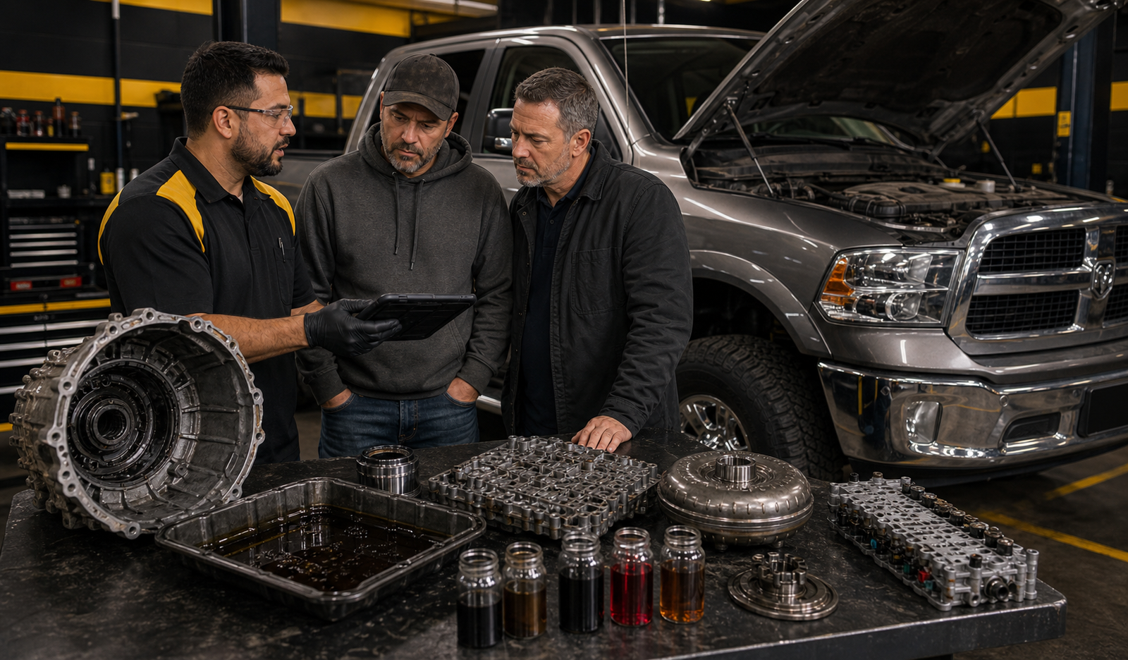 Dodge Ram Transmission Problems in Joliet: 545RFE and 68RFE Failure Guide diagnostic and repair context