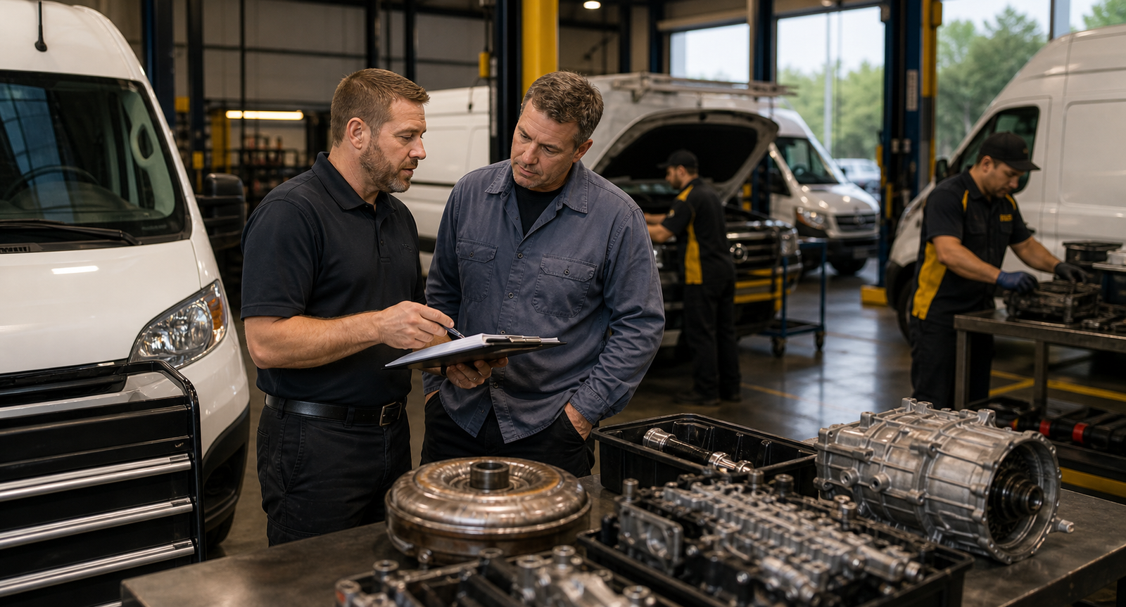 Fleet Vehicle Transmission Maintenance: Joliet Business Owner Guide diagnostic and repair context