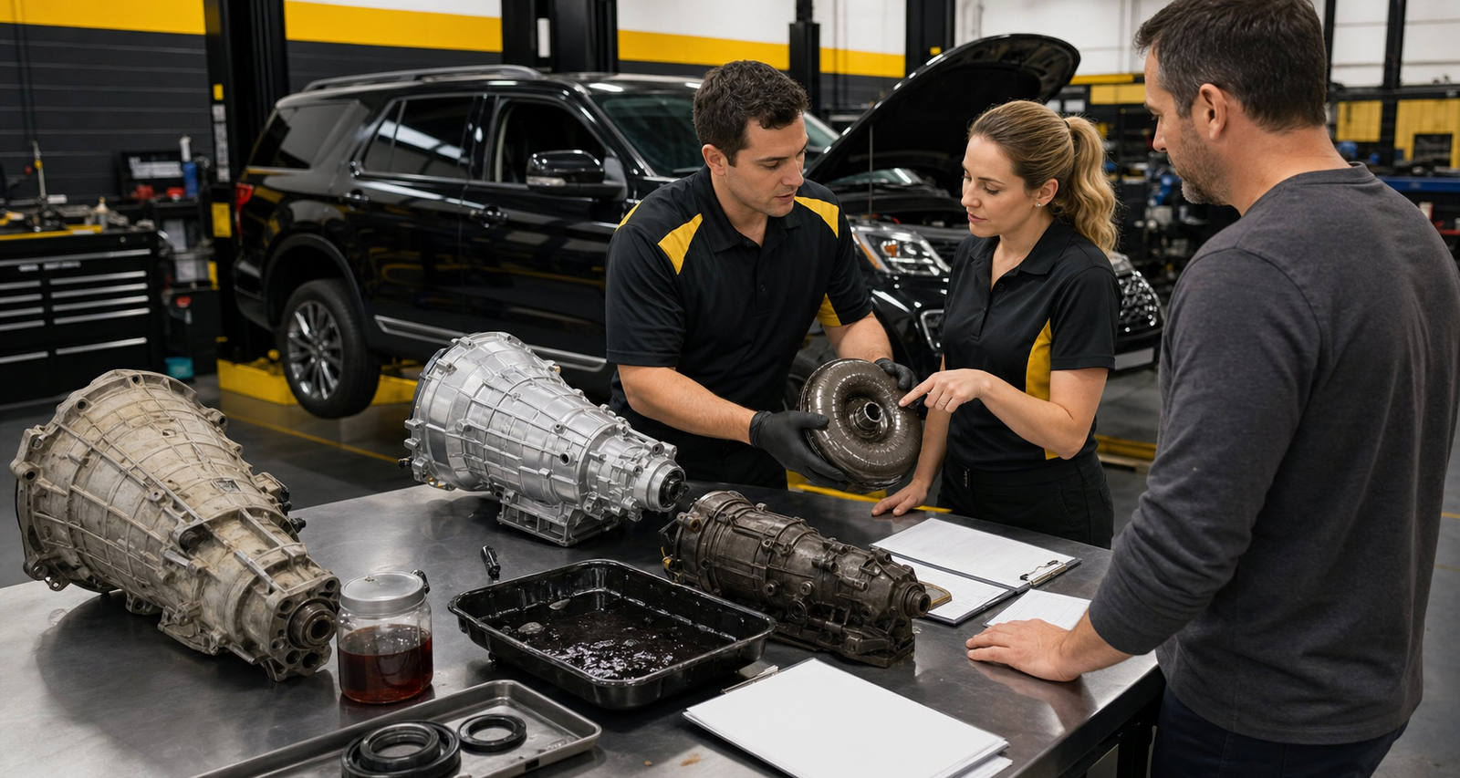 Identification and Data Before Parts for Ford Explorer Torque Converter Problems: Shudder, Hesitation, and Fix Cost in Joliet