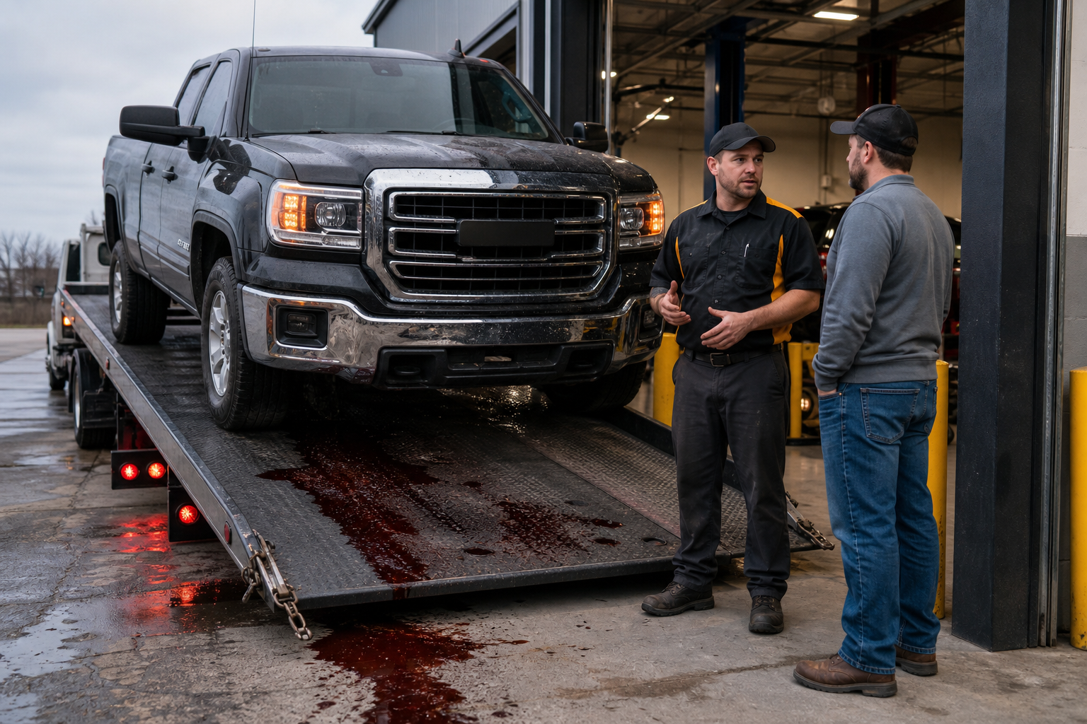 When to Park It and Ask About Towing for GMC Sierra Transmission Problems: 6L80 Shudder, Slipping, and Joliet Repair Cost