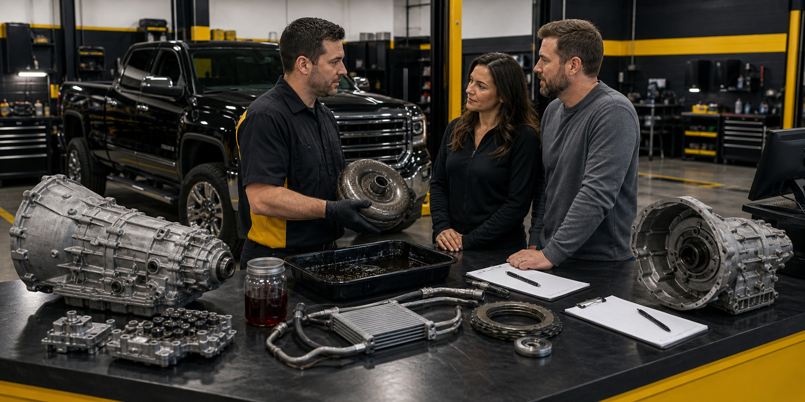 Identification and Data Before Parts for GMC Sierra Transmission Problems: 6L80 Shudder, Slipping, and Joliet Repair Cost