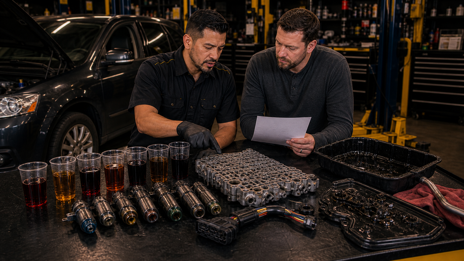 When to Stop Driving and Ask About Towing: P0750 transmission diagnostic code for P0750: Shift Solenoid A