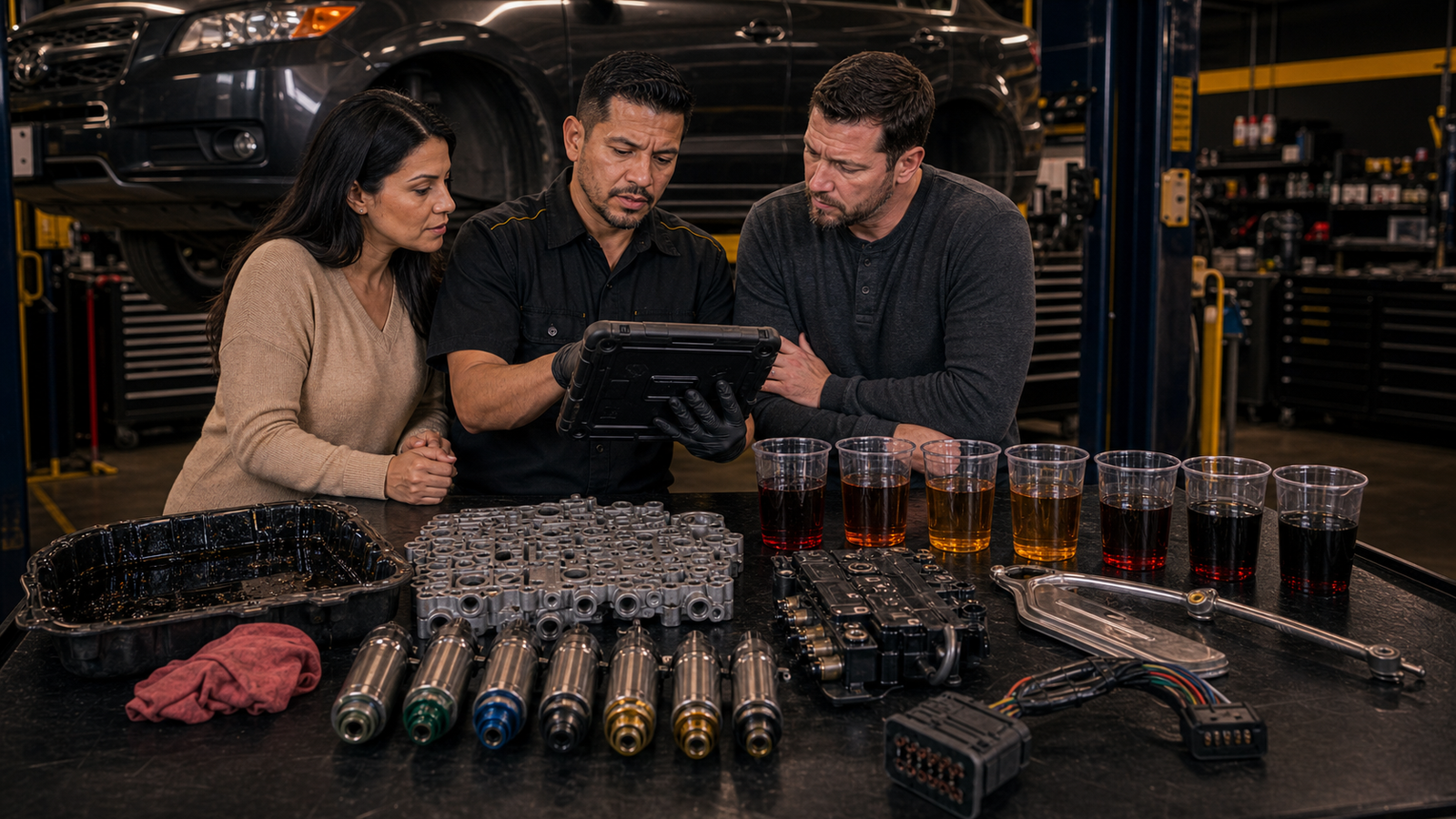 Local Driving Conditions That Matter: P2714 transmission diagnostic code for P2714: Pressure Control Solenoid D Performance/Stuck Off