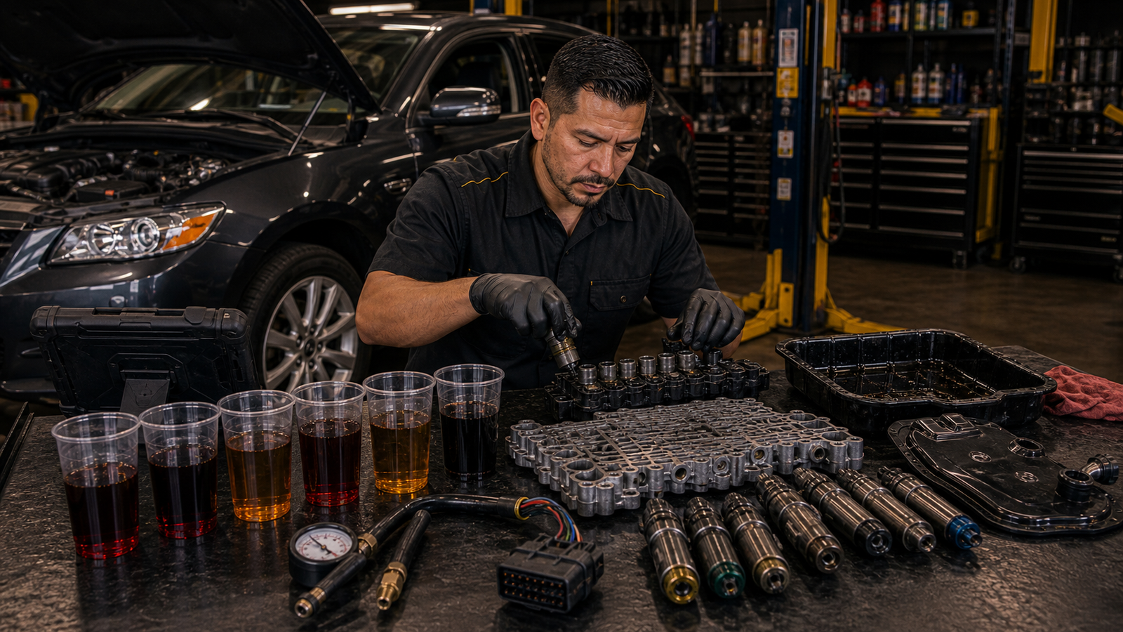How the Problem Usually Shows Up: P2715 transmission diagnostic code for P2715: Pressure Control Solenoid D Stuck On