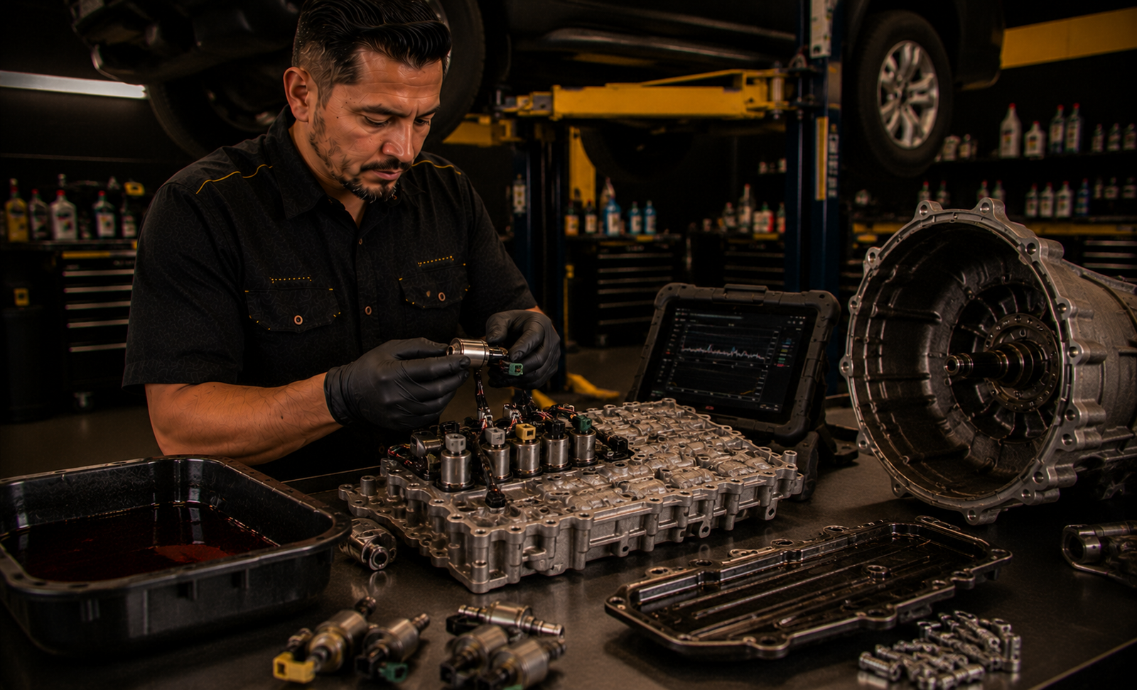 Transmission Solenoid Replacement Help in Joliet diagnostic and repair context