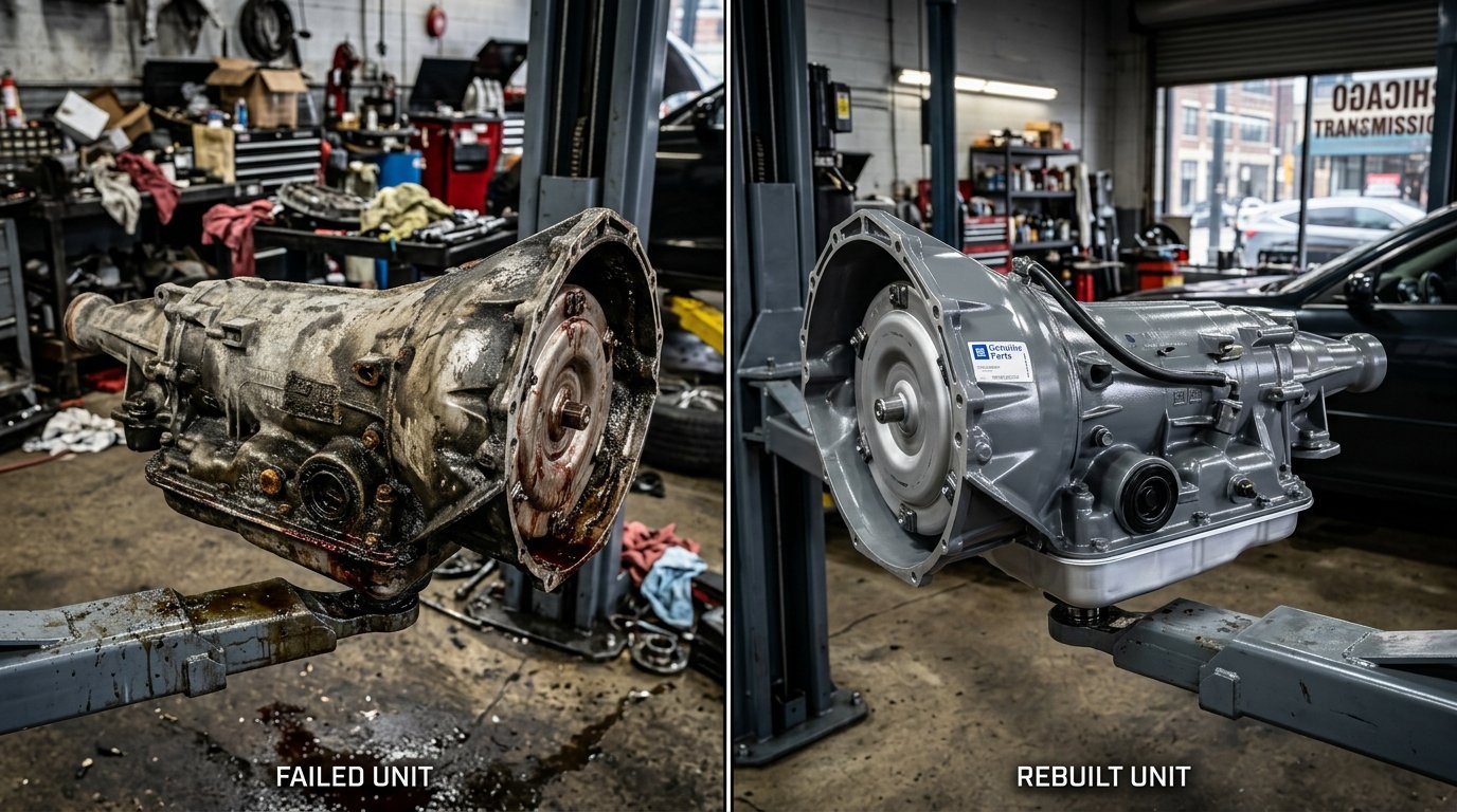 Describe the Shift Instead of Naming the Repair for Contact Joliet Transmission